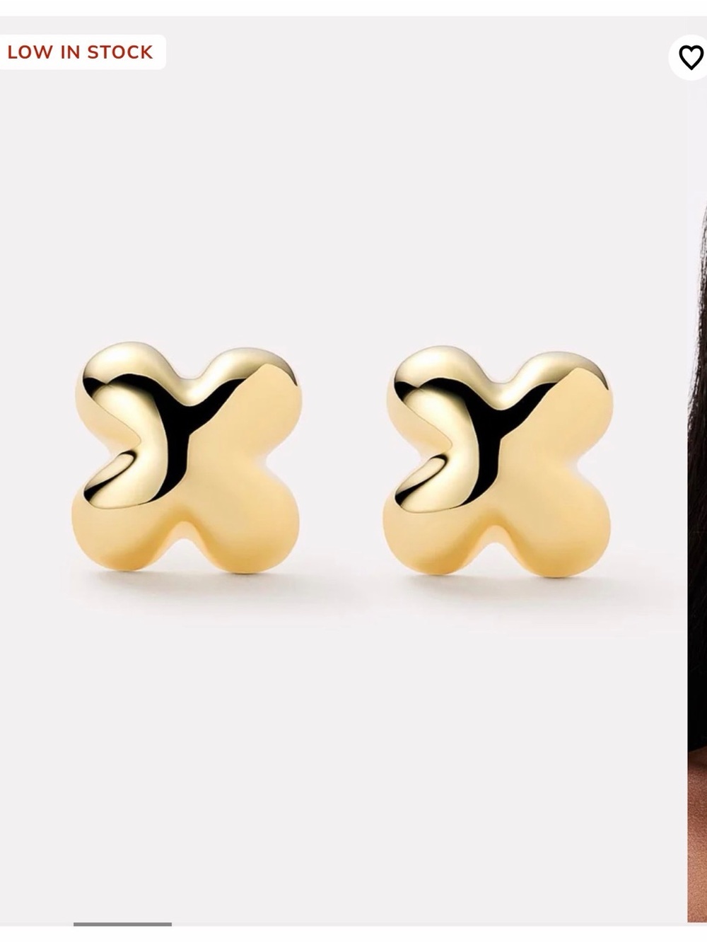 NWT Ana Luisa Cassia Stud Earrings